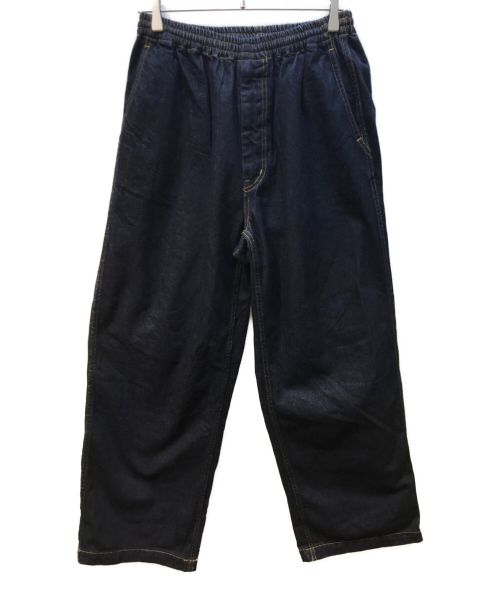 Graphpaper（グラフペーパー）Graphpaper (グラフペーパー) Denim Baggy Pant ブルー サイズ:FREEの古着・服飾アイテム