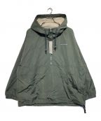 NEW BALANCE×AURALEE×tokyo design studioニューバランス×オーラリー×トーキョーデザインスタジオ）の古着「Nylon Half Zip Jacket」｜グリーン