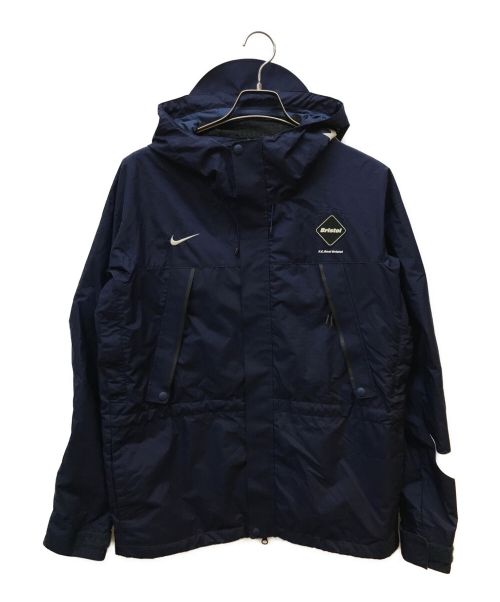 NIKE（ナイキ）NIKE (ナイキ) F.C.R.B. (エフシーアールビー) STORM-FIT TOUR JACKET ネイビー サイズ:Mの古着・服飾アイテム