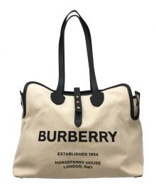 BURBERRY（バーバリー）の古着「MD SOFT BELT TOTE N LL6」｜アイボリー