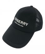 BURBERRYバーバリー）の古着「TRUCKER CAP」｜ブラック