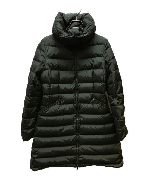 MONCLER（モンクレール）MONCLER (モンクレール) FLAMMETTE ダウンコート グリーン サイズ:1の古着・服飾アイテム