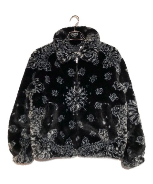 SUPREME（シュプリーム）SUPREME (シュプリーム) Bandana Faux Fur Bomber Jacket ブラック サイズ:Sの古着・服飾アイテム