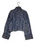 VIVIENNE TAM (ヴィヴィアンタム) MAHJONG JACQUARD DENIM JACKET インディゴ サイズ:42：19800円