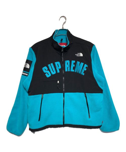 THE NORTH FACE（ザ ノース フェイス）THE NORTH FACE (ザ ノース フェイス) SUPREME (シュプリーム) Arc Logo Denali Fleece Jacket スカイブルー サイズ:Lの古着・服飾アイテム