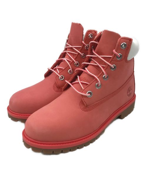 Timberland（ティンバーランド）Timberland (ティンバーランド) W'S 6 IN PREMIUM BOOT ピンク サイズ:24の古着・服飾アイテム