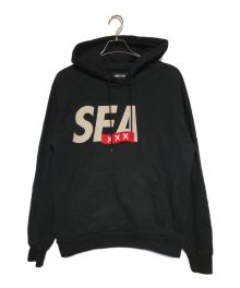 GOD SELECTION XXX×WIND AND SEA（ゴッドセレクショントリプルエックス×ウィンド アンド シー）の古着「WDS HOODIE」｜ブラック