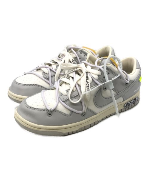 NIKE（ナイキ）NIKE (ナイキ) OFFWHITE (オフホワイト) DUNK LOW LOT 49/50 グレー サイズ:US9の古着・服飾アイテム