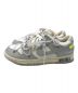 NIKE (ナイキ) OFFWHITE (オフホワイト) DUNK LOW LOT 49/50 グレー サイズ:US9：34800円