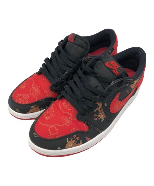 NIKE（ナイキ）NIKE (ナイキ) AIR JORDAN 1 LOW”CHINESE NEW YEAR” ブラック×レッド サイズ:US8.5の古着・服飾アイテム