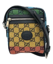 GUCCI（グッチ）の古着「GG マルチカラー ミニ ショルダーバッグ」｜マルチカラー