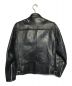 Schott (ショット) DOUBLE BREST RIDERS JACKET ブラック サイズ:S：29800円