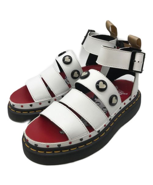 Dr.Martens（ドクターマーチン）Dr.Martens (ドクターマーチン) BETTY BOOP (ベティー・ブープ) V CLARISSA 2 QUAD BETTY BOOP ホワイト サイズ:US L 7の古着・服飾アイテム