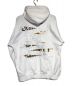 doublet (ダブレット) HIDDEN CHAOS EMBROIDERY HOODIE ホワイト サイズ:M：14800円