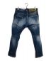 DSQUARED2 (ディースクエアード) Light Sandy Slash Wash Tidy Biker Jeans ブルー サイズ:SIZE 48/170/72A：19800円