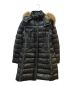 MONCLER（モンクレール）の古着「ファー付ダウンコート」｜グレー