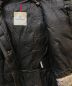 中古・古着 MONCLER (モンクレール) ファー付ダウンコート グレー サイズ:1：49800円