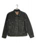 SUPREME（シュプリーム）の古着「Pinstripe Trucker Jacket」｜ブラック