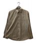 AURALEE（オーラリー）の古着「WASHED FINX TWILL BIG SHIRTS」｜ベージュ