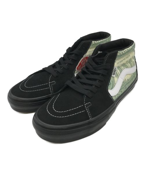 VANS（バンズ）VANS (バンズ) SUPREME (シュプリーム) Dollar Skate Grosso Mid ブラック サイズ:US9の古着・服飾アイテム