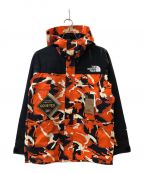 THE NORTH FACEザ ノース フェイス）の古着「Novelty Mountain Light Jacket」｜ブラック×オレンジ