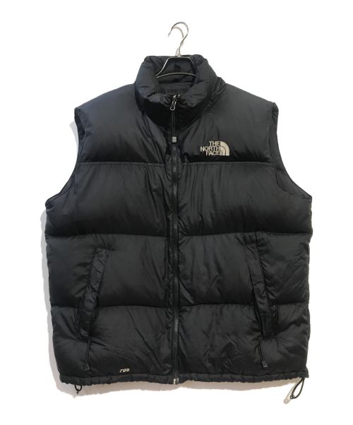 THE NORTH FACE（ザ ノース フェイス）THE NORTH FACE (ザ ノース フェイス) バックセンターロゴダウンベスト ブラック サイズ:XXLの古着・服飾アイテム