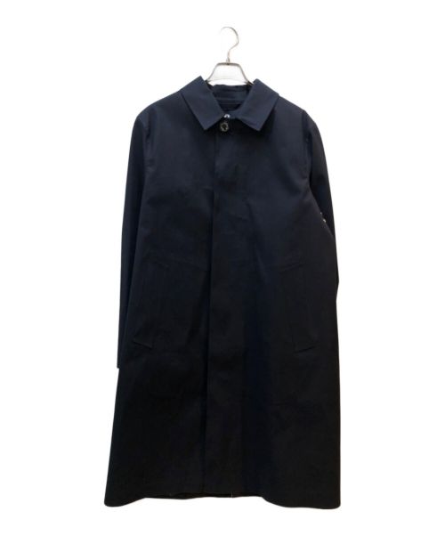 MACKINTOSH（マッキントッシュ）MACKINTOSH (マッキントッシュ) コットンゴム引き ステンカラーコート ネイビー サイズ:38の古着・服飾アイテム