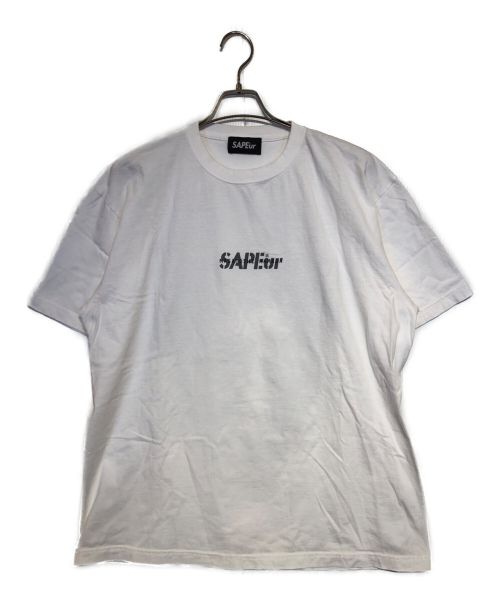 SAPEur（サプール）SAPEur (サプール) 浜田雅功コラボtシャツ ホワイト サイズ:記載無しの古着・服飾アイテム