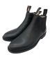 BLUND STONE（ブランドストーン）の古着「ELASTIC SIDED BOOT DRESS」｜ブラック