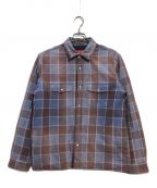 SUPREMEシュプリーム）の古着「Quilted Flannel Shirt」｜レッド