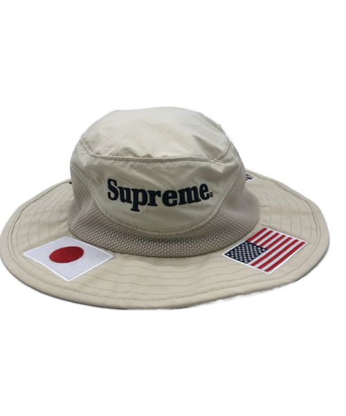 SUPREME（シュプリーム）Supreme (シュプリーム) Supreme Flags Boonie ベージュの古着・服飾アイテム