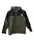 THE NORTH FACEザ ノース フェイス）の古着「MOUNTAIN LIGHT JACKET」｜ブラック×グリーン