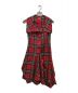 Vivienne Westwood RED LABEL（ヴィヴィアンウエストウッドレッドレーベル）の古着「ノースリーブワンピース」｜レッド