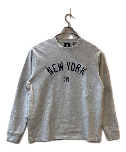 KITH（キス）KITH (キス) MLB (エムエルビー) NEW YORK YANKEES L/S  グレー サイズ:Lの古着・服飾アイテム