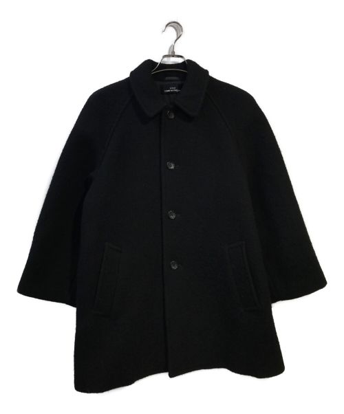 tricot COMME des GARCONS（トリココムデギャルソン）tricot COMME des GARCONS (トリココムデギャルソン) ウールステンカラーコート ブラック サイズ:記載無しの古着・服飾アイテム