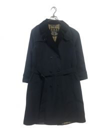 Barbour（バブアー）の古着「2レイヤートレンチコート」｜ネイビー