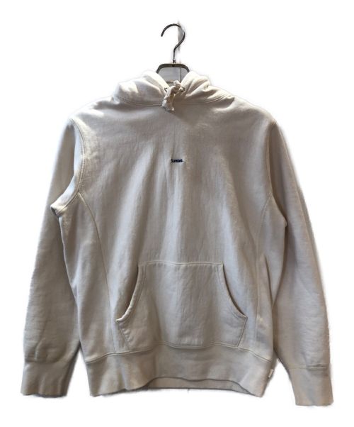 SUPREME（シュプリーム）SUPREME (シュプリーム) Micro Logo Hooded Sweatshirt アイボリー サイズ:Sの古着・服飾アイテム