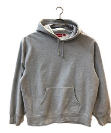 SUPREME（シュプリーム）の古着「Satin Applique Hooded Sweatshirt」｜グレー