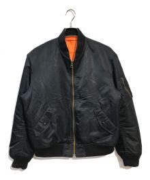 Mr.Gentleman（ミスタージェントルマン）の古着「BASIC MA-1 JACKET」｜ネイビー