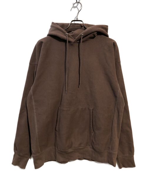 KAPTAIN SUNSHINE（キャプテンサンシャイン）KAPTAIN SUNSHINE (キャプテンサンシャイン) Stretch Sweat Hoody ブラウン サイズ:40の古着・服飾アイテム