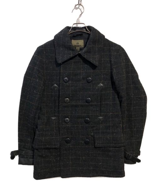 NIGEL CABOURN（ナイジェルケーボン）NIGEL CABOURN (ナイジェルケーボン) Pコート ブラック サイズ:48の古着・服飾アイテム