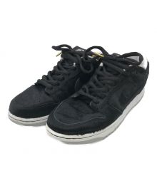 NIKE×MEDICOM TOY（ナイキ×ミディアムトイ）の古着「SB DUNK LOW OG QS "BE@RBRICK" BLACK/BLACK-WHITE」｜ブラック