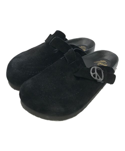 Needles（ニードルズ）Needles (ニードルズ) Clog Sandal - Suede Lthr. ブラック サイズ:9の古着・服飾アイテム