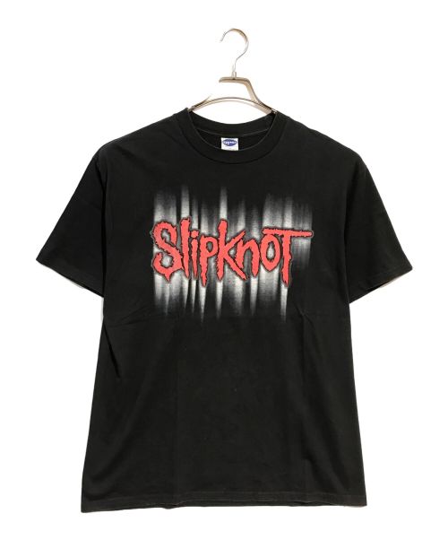 EYGNUS（シグナス）EYGNUS (シグナス) SLIPKNOT Blur Logo Tee ブラック サイズ:XLの古着・服飾アイテム