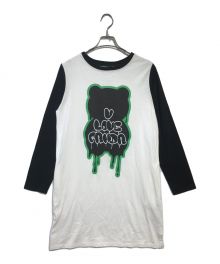 VIVIENNE TAM（ヴィヴィアンタム）の古着「210G SOLID COTTON JERSEY PANDA」｜グリーン