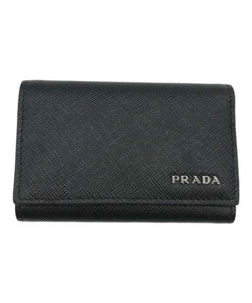 PRADA（プラダ）PRADA (プラダ) 6連キーケース ブラックの古着・服飾アイテム