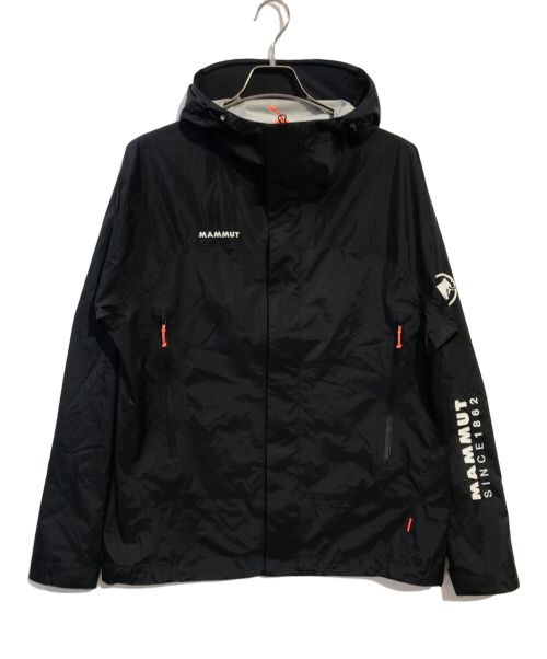 MAMMUT（マムート）MAMMUT (マムート) 160イヤーハードシェルフーデット ジャケット ブラック サイズ:US Lの古着・服飾アイテム