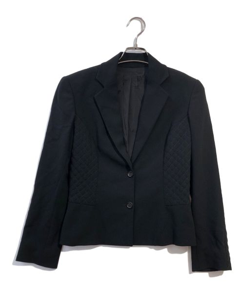 CELINE（セリーヌ）CELINE (セリーヌ) ダイヤステッチセットアップスーツ ブラック サイズ:38の古着・服飾アイテム