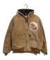 CarHartt（カーハート）の古着「リメイクアクティブジャケット」｜ベージュ