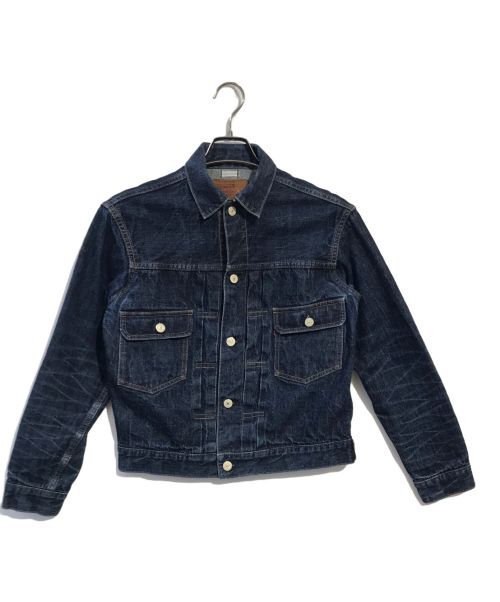 WAREHOUSE（ウエアハウス）WAREHOUSE (ウエアハウス) 2nd TYPE SIDE PANEL STYLE DENIM JACKET インディゴ サイズ:36の古着・服飾アイテム